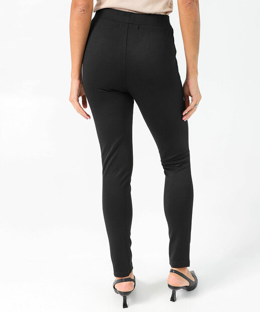 Calça Feminina Legging Zíper Marisa Preto