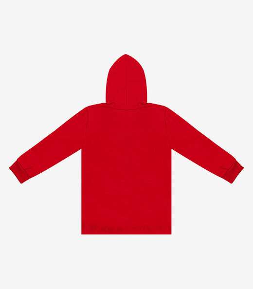 Camiseta Manga Longa Masculino Infantil Select Vermelho