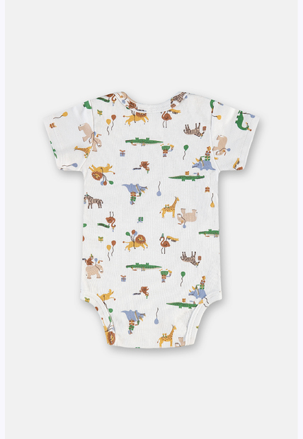 Body Bebê Masculino Suedine Up Baby