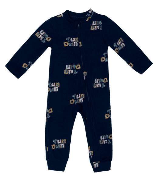 Macacão Manga Longa Infantil Rovitex Azul