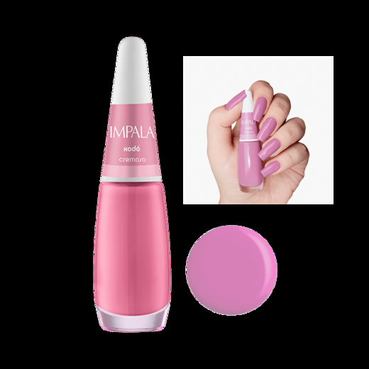 Image_Kit c/9 Esmalte Impala Cremoso Cor: Xodo