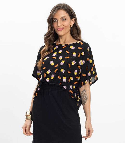 Image_Blusa Feminina em Liganete Infinita Cor Preto