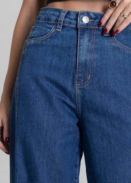 Calça Jeans Sawary Wide Leg - 282230