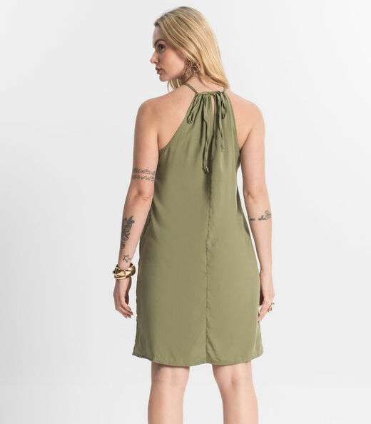 Vestido Feminino Tecido Viscose Select Verde