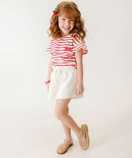 Short Infantil Clochard Tam 4 a 10