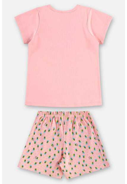 Pijama Infantil Feminino em Suedine Up Baby