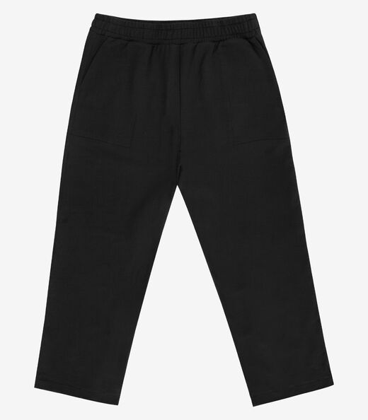 Calça Feminina Plus Moletom Felpado Secret Glam Preto