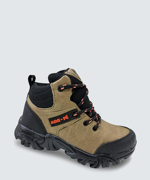 Bota Infantil Cano Curto Tratorado Mini Pé