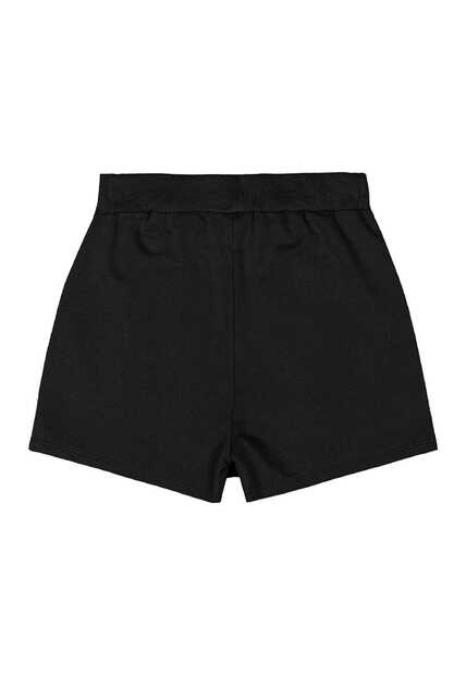 Short-Saia Juvenil Básico em Moletom Gloss