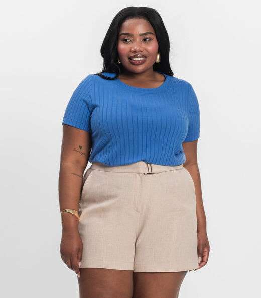 Image_Blusa Malha Delicate Plus Infinita Cor Azul