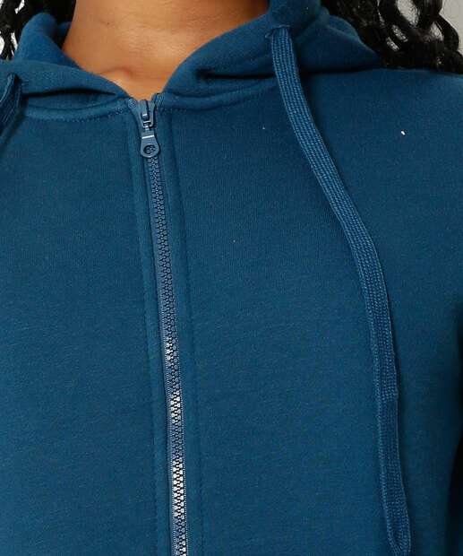 Casaco Feminino Moletom Flanelado Básico Marisa