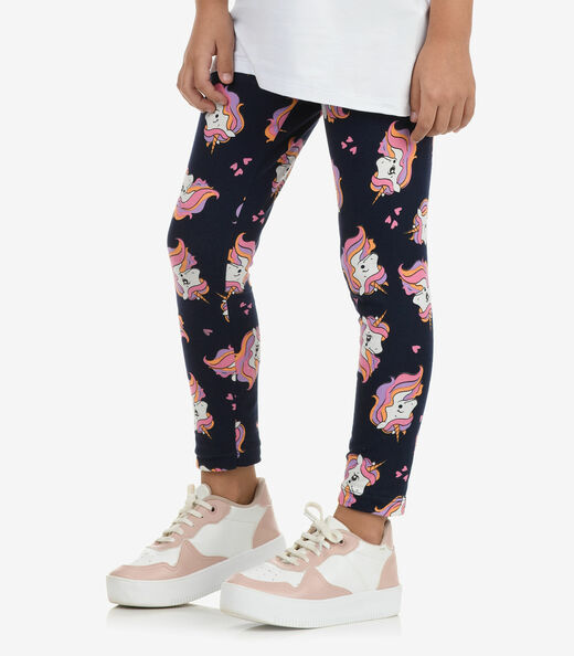 Legging Cotton Rovi Kids Azul