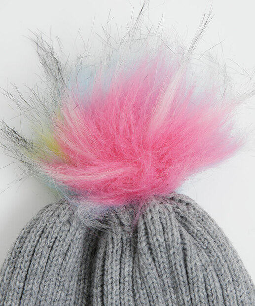 Touca Infantil Pompom Paetê Marisa