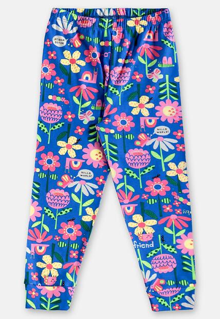 Pijama Longo Infantil Unissex Suedine Up Baby