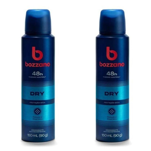 Image_Kit c/2 Unidades de Desodorante Aerosol Bozzano 90g Dry