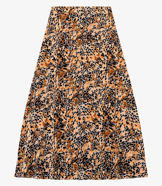 Image_Saia Feminina  Midi Viscose Kyhara Estampa Rovitex Bege