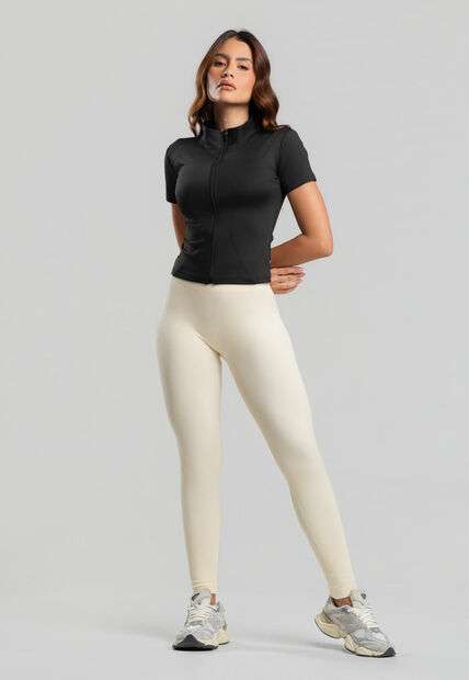 Image_Calça Legging Fitness Sem Costura Marfim Salvatore