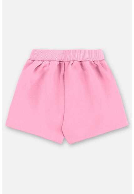 Shorts em Moletom Infantil Feminino Up Baby