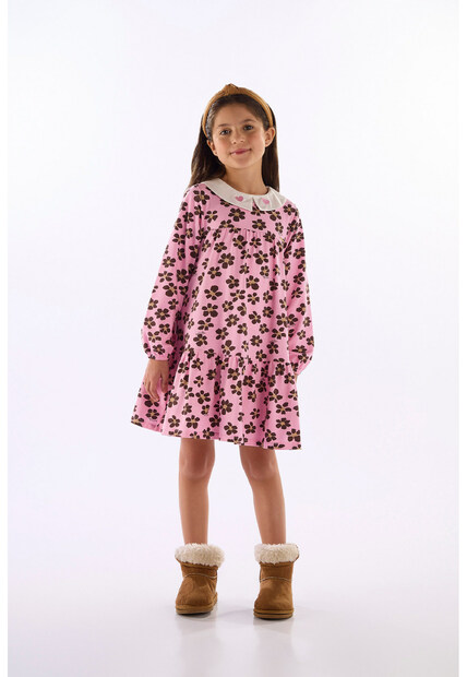 Image_Vestido Manga Longa Cotton Floral Quimby