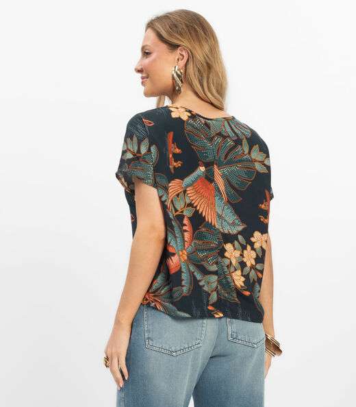 Blusa Feminina Viscose Khyara Rovitex Verde