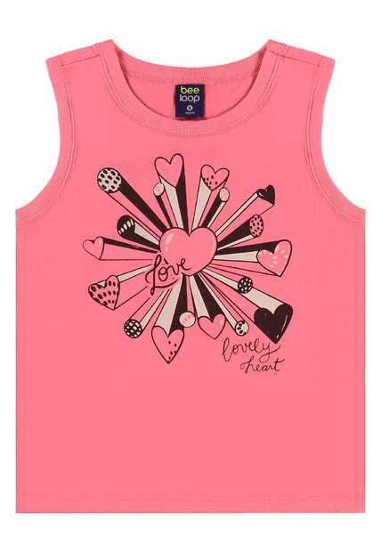Conjunto Regata e Short para Menina Bee Loop
