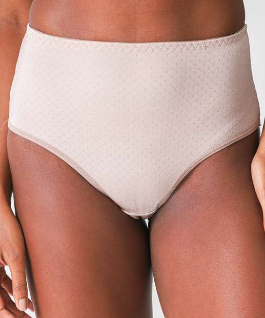 Calcinha Cintura Alta Clássica Bibelô DeMillus