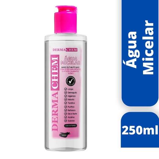 Água Micelar Ácido Hialurônico Dermachem 250ml (Ver DMS4235)