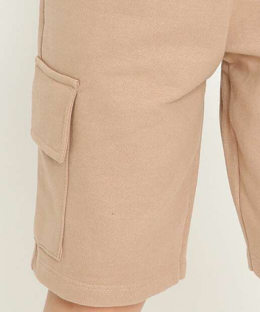 Bermuda Juvenil Moletom MR Tam 10 a 16