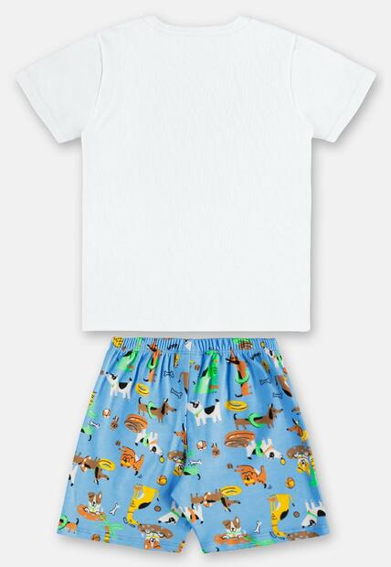 Pijama Infantil Camiseta e Bermuda Up Baby