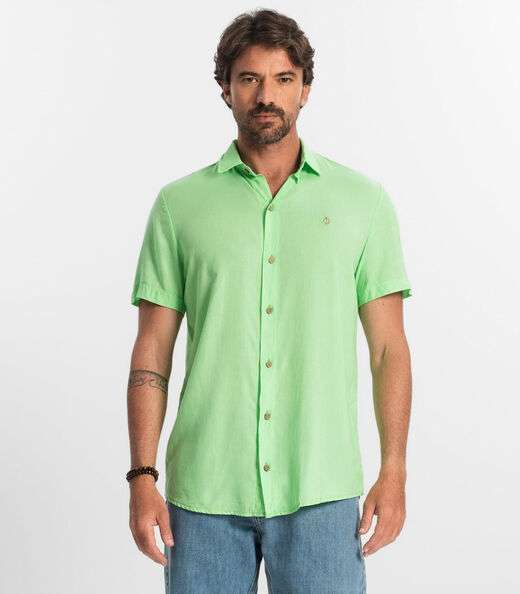 Camisa Masculina Diametro Verde