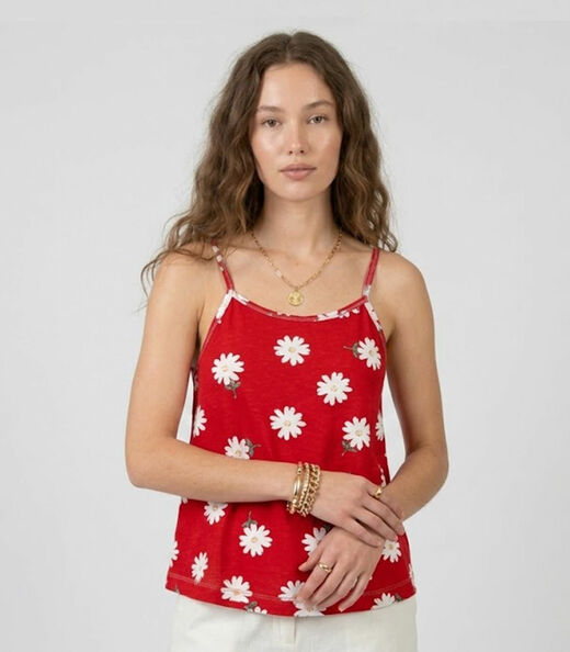Image_Blusa de Alça Tecido Viscose Infinita Cor Vermelho