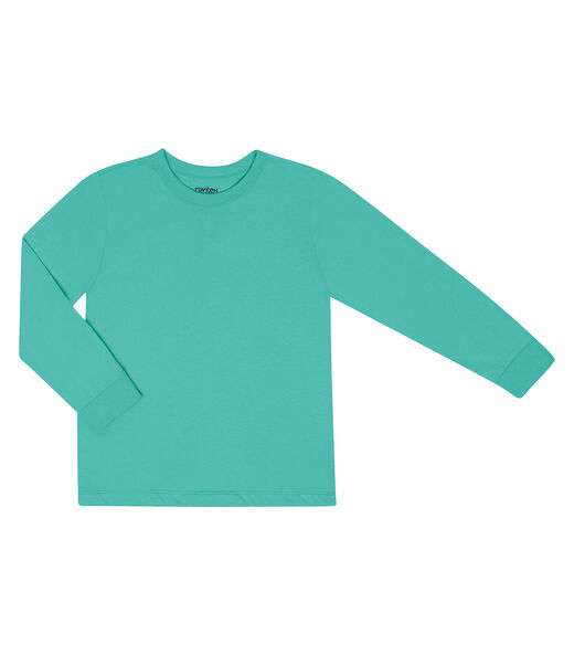 Camiseta Manga Longa Básica Rovitex Kids Verde