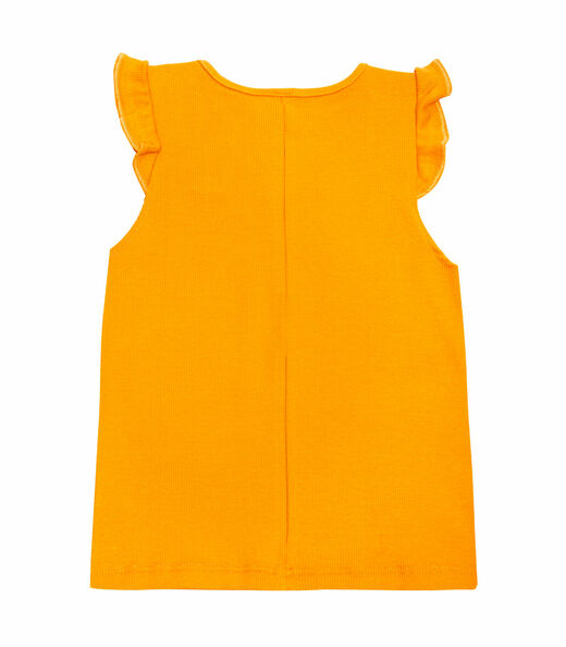 Blusa Infantil Feminina Ribana Infinita Cor Marrom