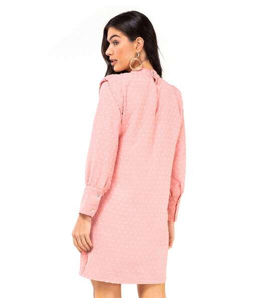Vestido Feminino Poa Endless Rosa