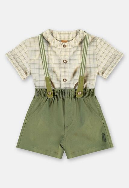Conjunto Social para Bebê Menino Up Baby