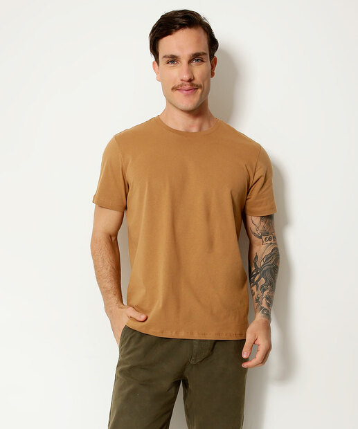 Camiseta Masculina Básica Manga Curta MR