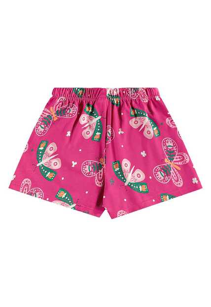 Conjunto Bata e Short Menina Bee Loop