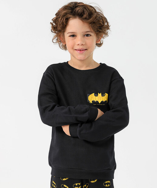 Image_Blusão Infantil Moletom Estampa Batman Liga da Justiça Tam 4 a 10