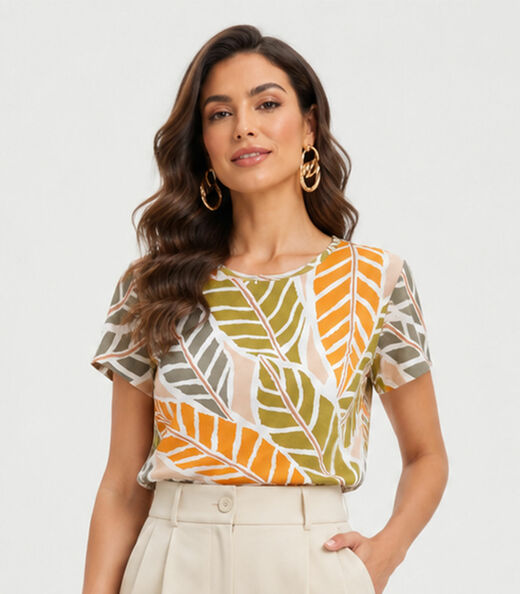 Image_Blusa Feminina Estampada Infinita Cor Roxo