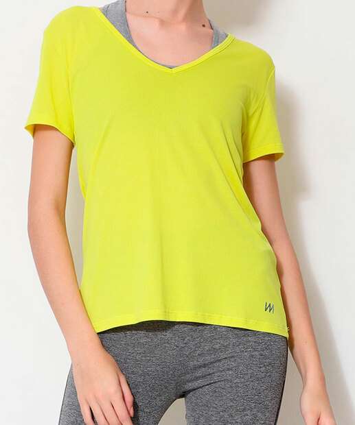 Image_Blusa Feminina Fitness Básica Manga Curta Marisa