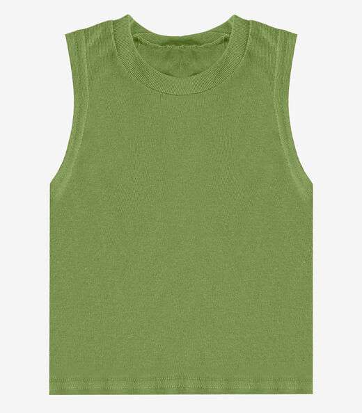 Regata Básica Infantil Lisa Soletex Verde