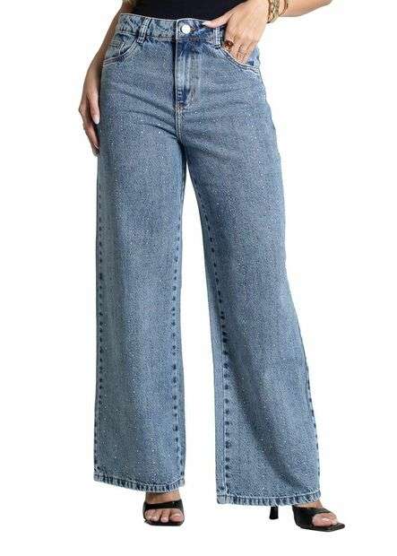 Image_Calça Jeans Sawary Wide Leg Petit - 282569