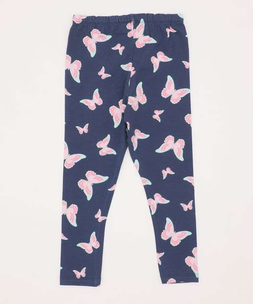 Conjunto Infantil Babado Borboletas Marisa Tam 4 a 10