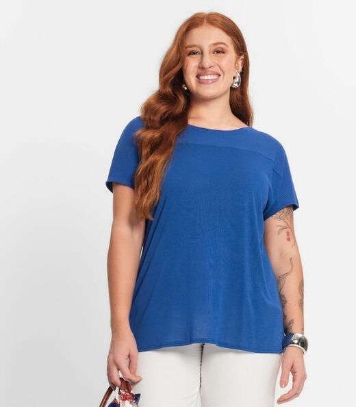 Image_Blusa Feminina Plus Size Secret Glam Azul