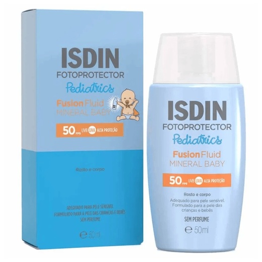 Image_Protetor Solar Isdin Fotoprotetor Pediatrics Fusion Fluid Mineral Baby Fps50 Sem