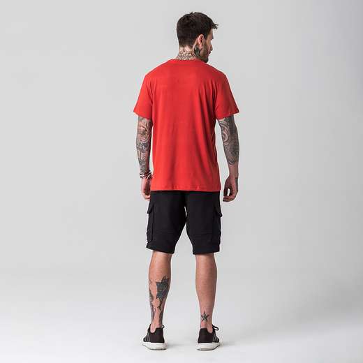 Camiseta Masculina Estampa Rock e Soda