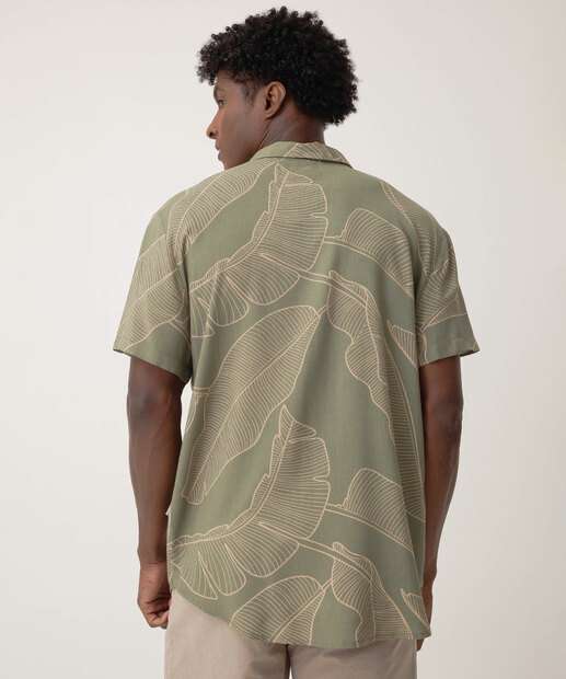 Camisa Masculina Estamapada Marisa