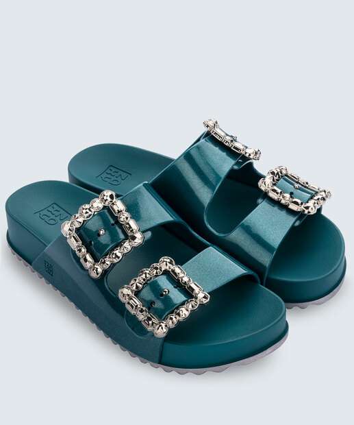 Rasteirinha Feminina Birken Glam Partner Zaxy Marisa