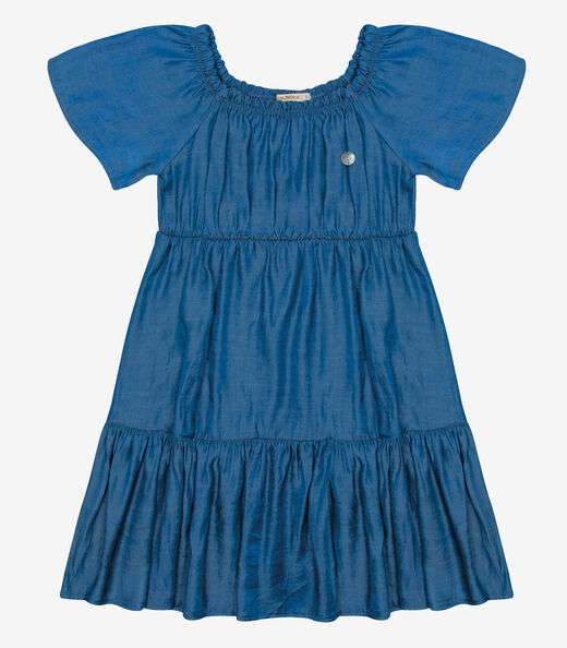 Vestido Liocel Trick Nick Azul
