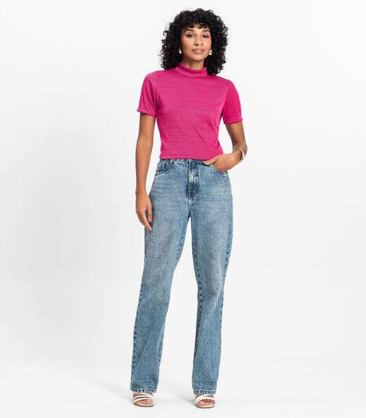 Blusa Feminina Infinita Cor Rosa